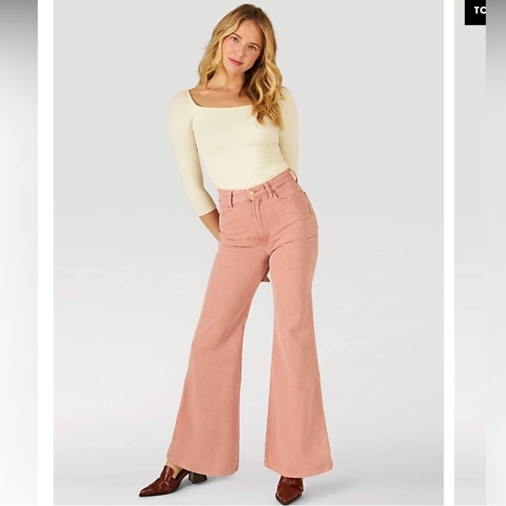 Wrangler Earth Wash 626 High Rise Bootcut in Rose